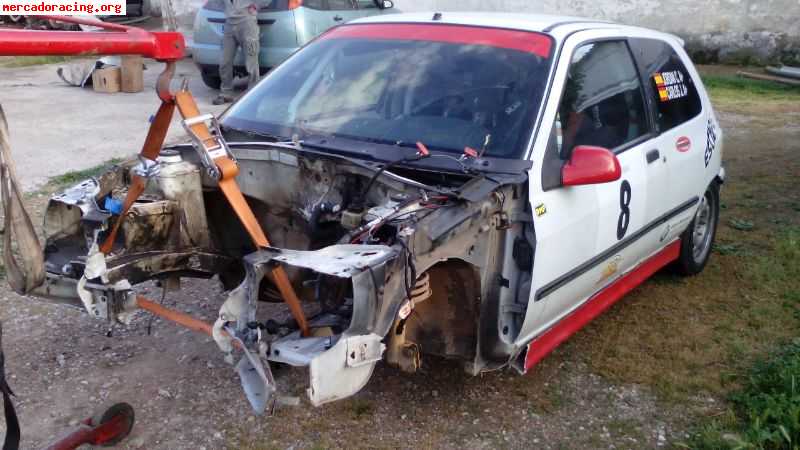 Siniestro clio 16v