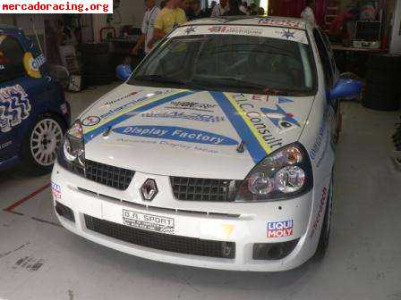 Vendo clio copa fase ii clasificado pos 31en 24h 2006, motor