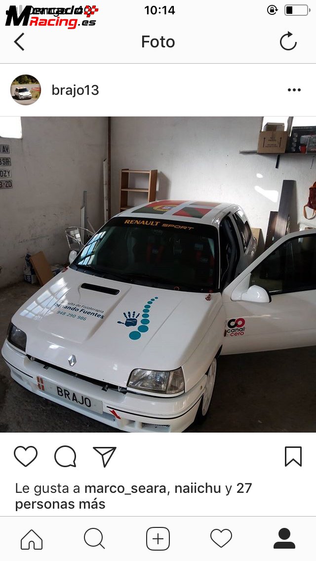 En venta clio 1.8 16v rallyes