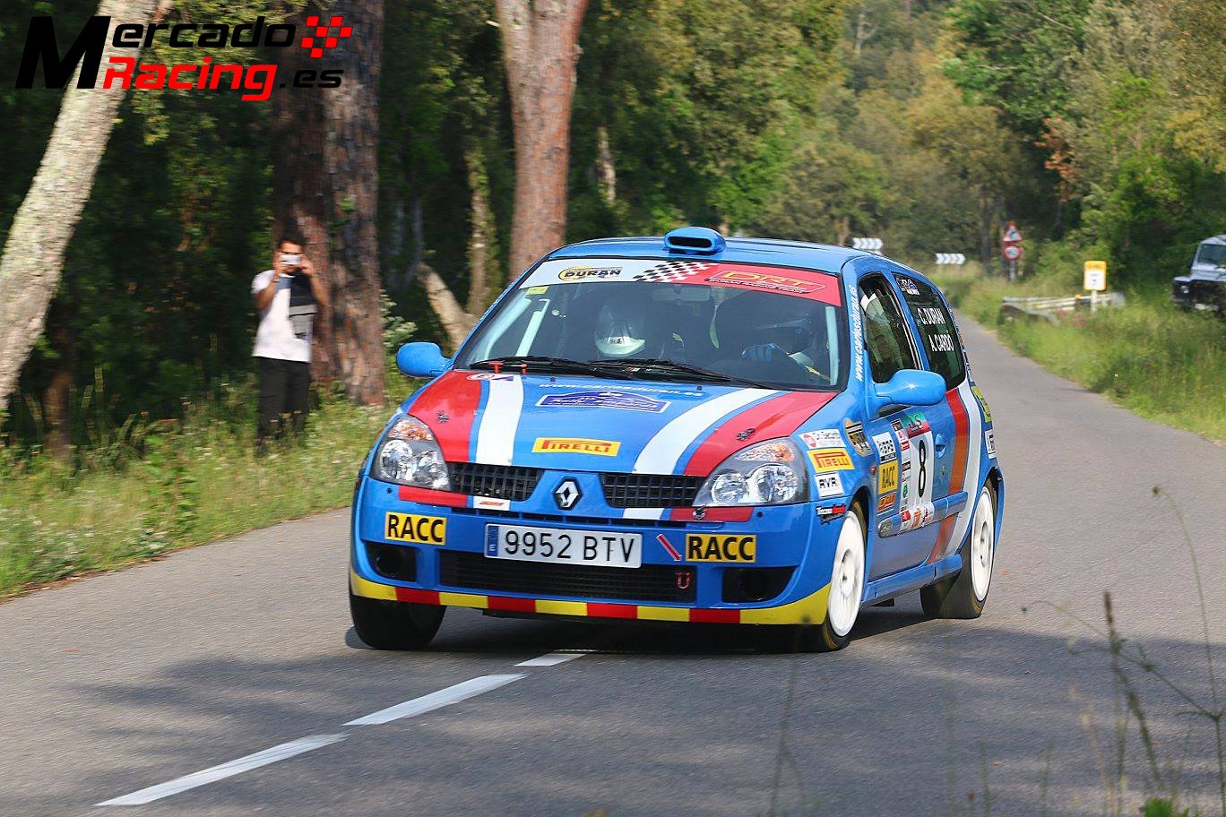 Renault clio sport rallyes
