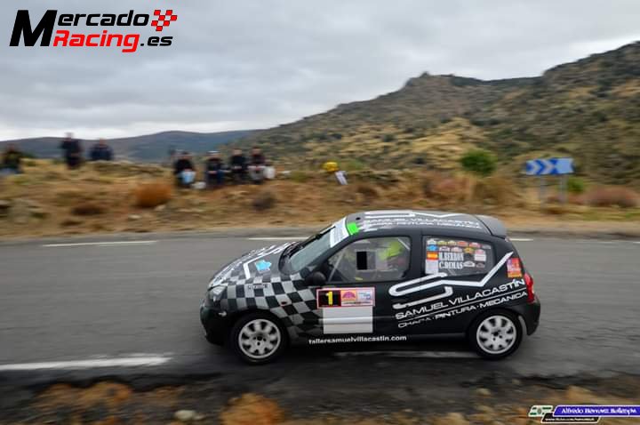 Clio sport campeon de rallyes 2018 castilla y leon