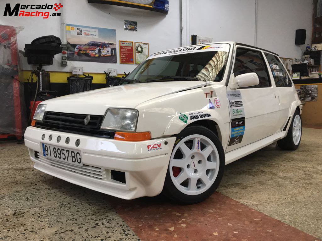 Reanult 5 gt gr.a con mucho recambio y buen material