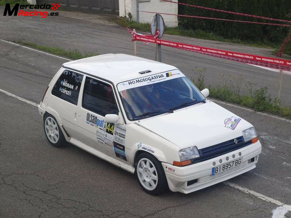 Reanult 5 gt gr.a con mucho recambio y buen material