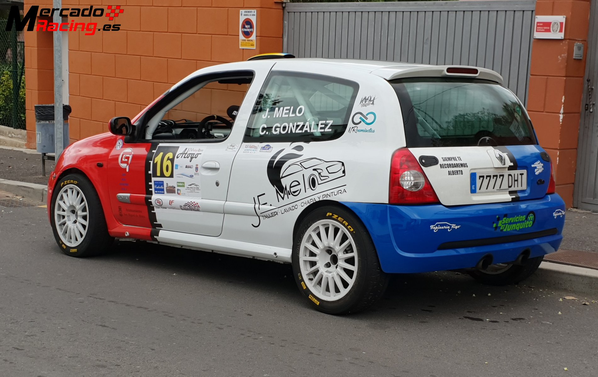 Renault clio cup rallye