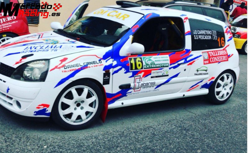 Clio copa rally 9000€
