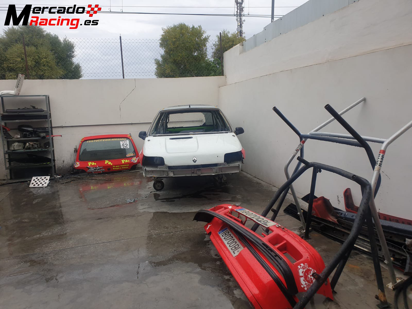 Carroceria y barras clio 16v