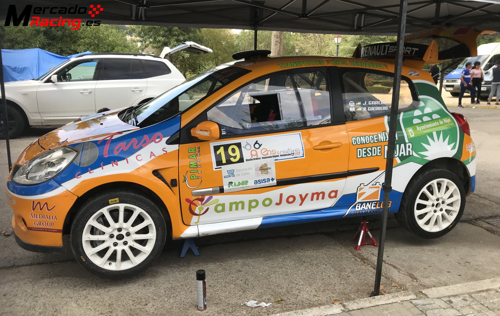Clío cup rally 