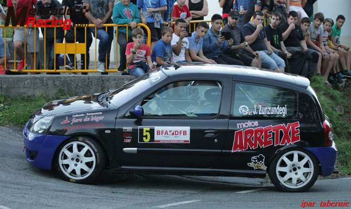 Renault clio cup 2 rallyes