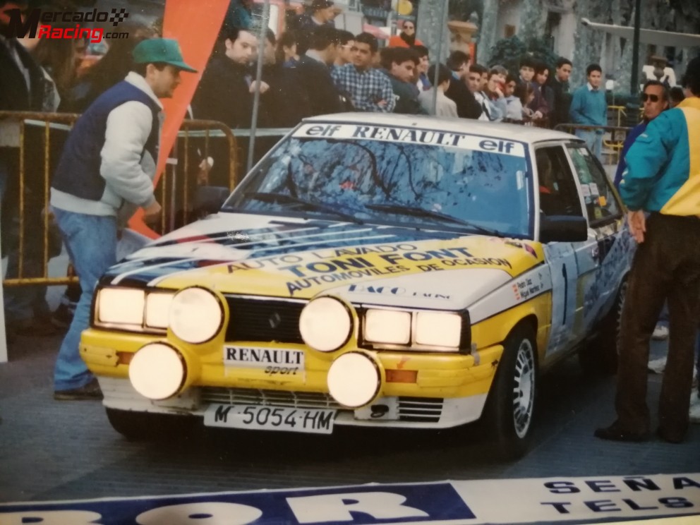 Renault 11 turbo grupo a ex-oficial