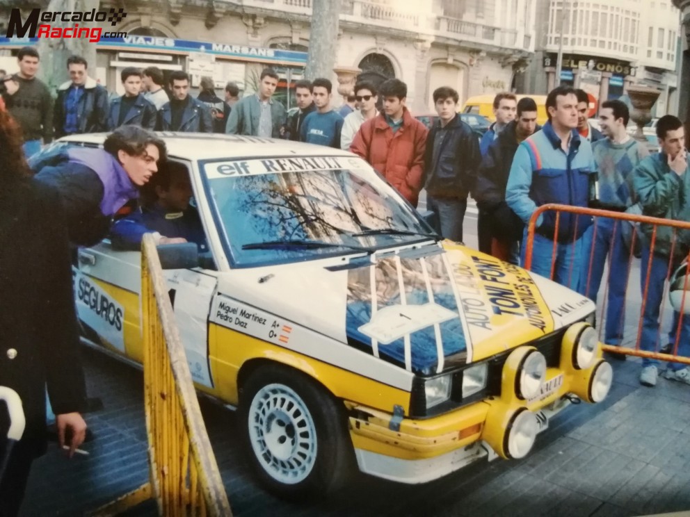 Renault 11 turbo grupo a ex-oficial