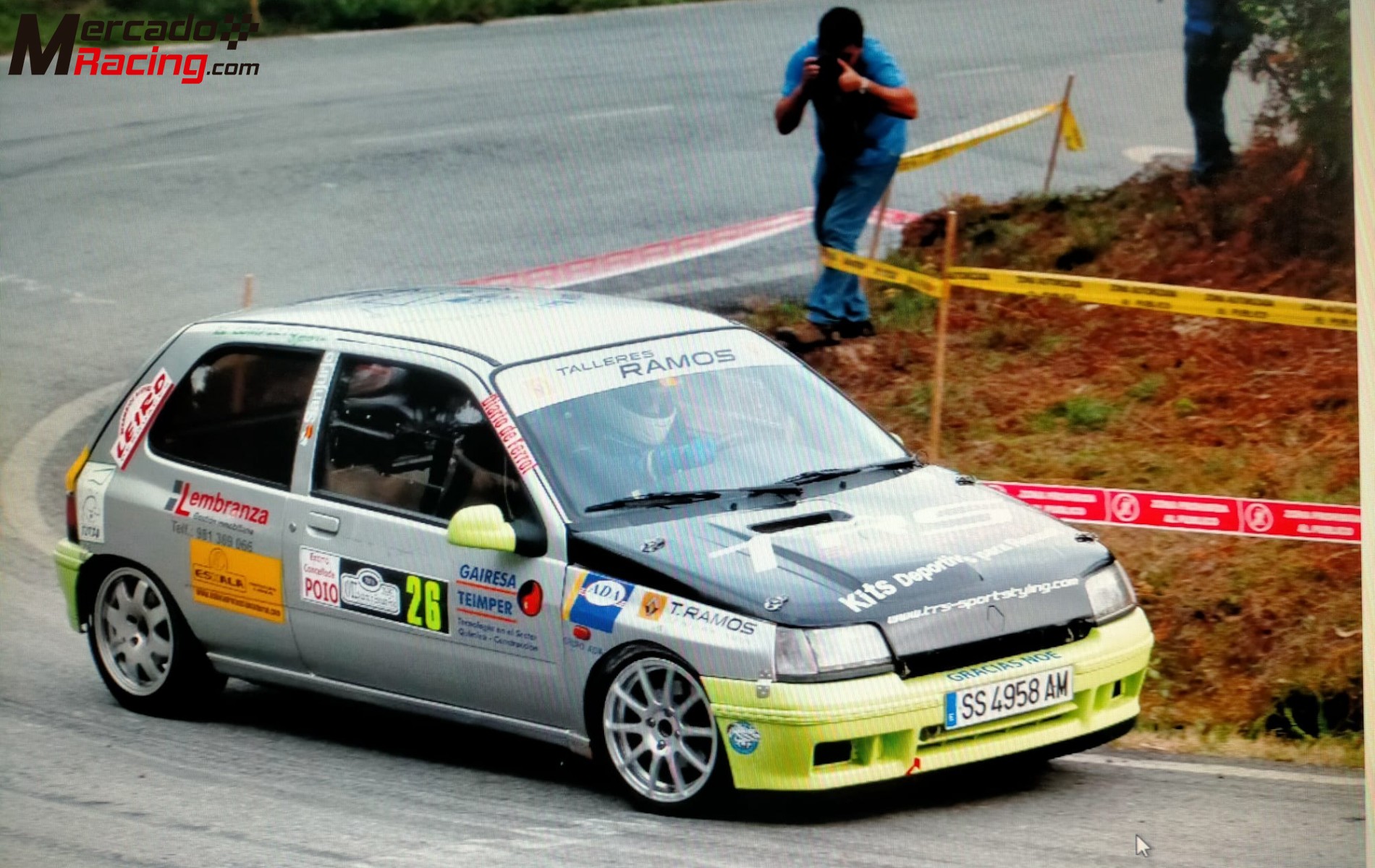 Renault clio ex-campeón copa 