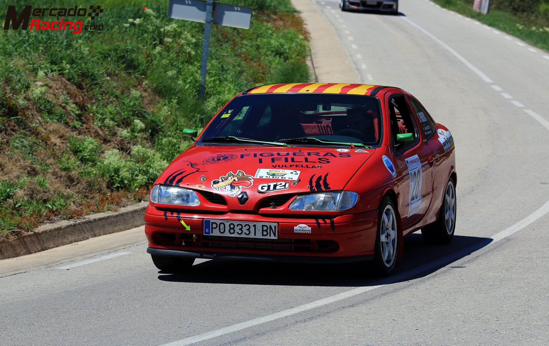 Vendo megane coupe  16v de la copa pasado a rally