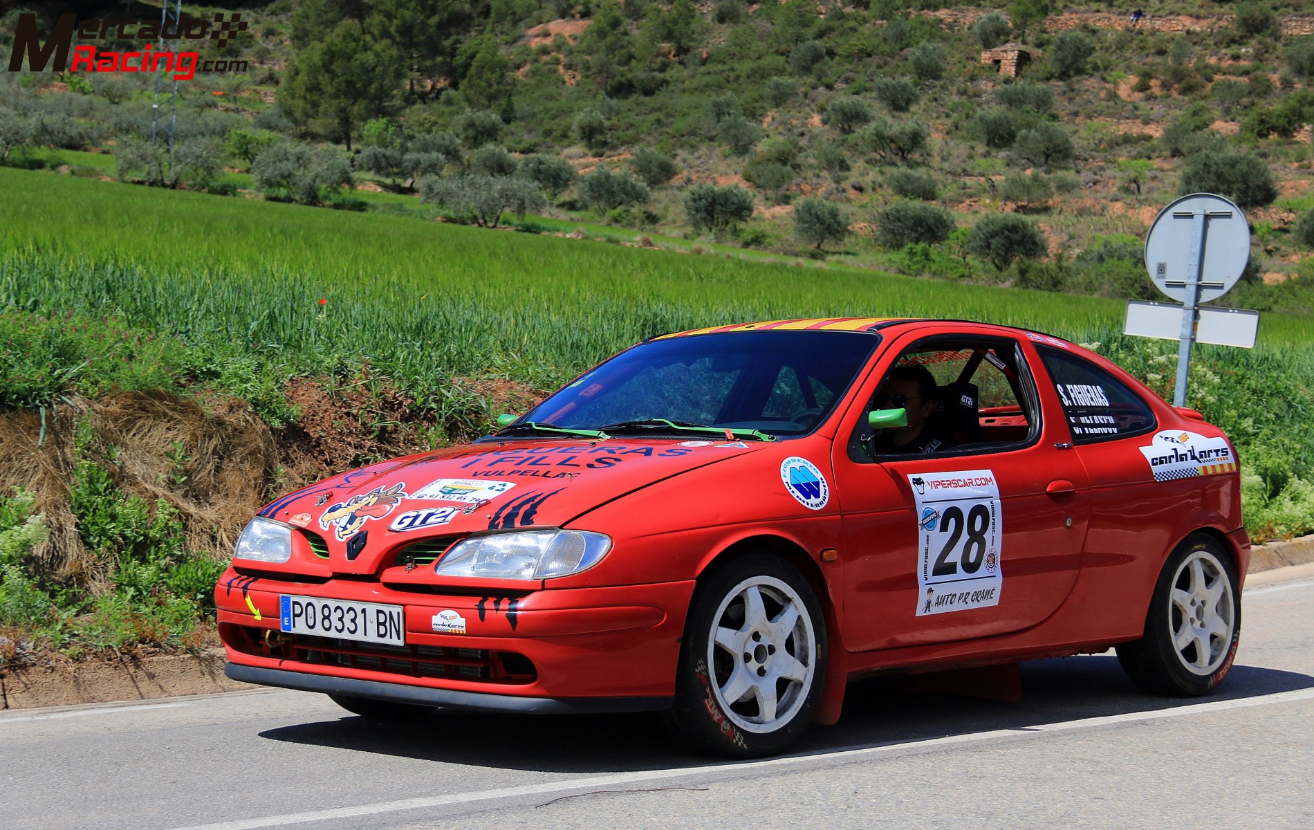 Vendo megane coupe  16v de la copa pasado a rally