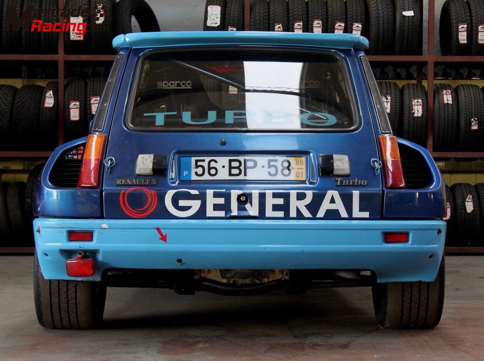 Renault 5 turbo 2 tour de course