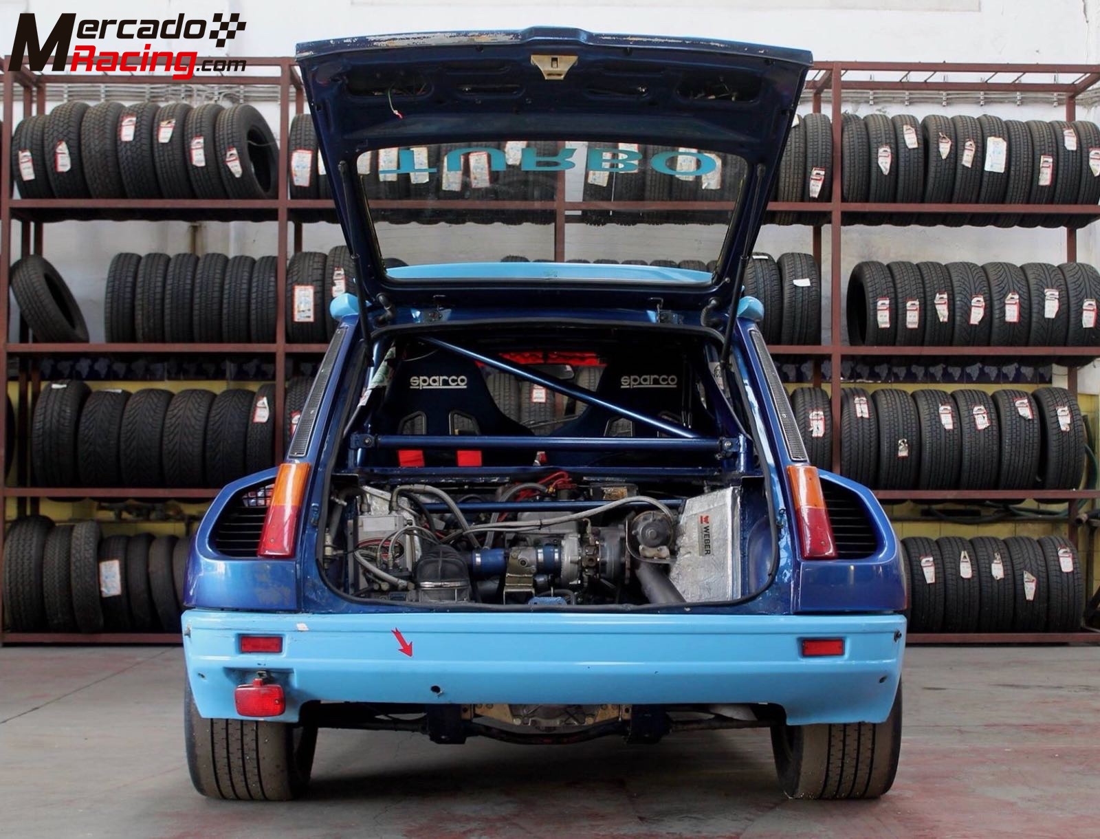 Renault 5 turbo 2 tour de course