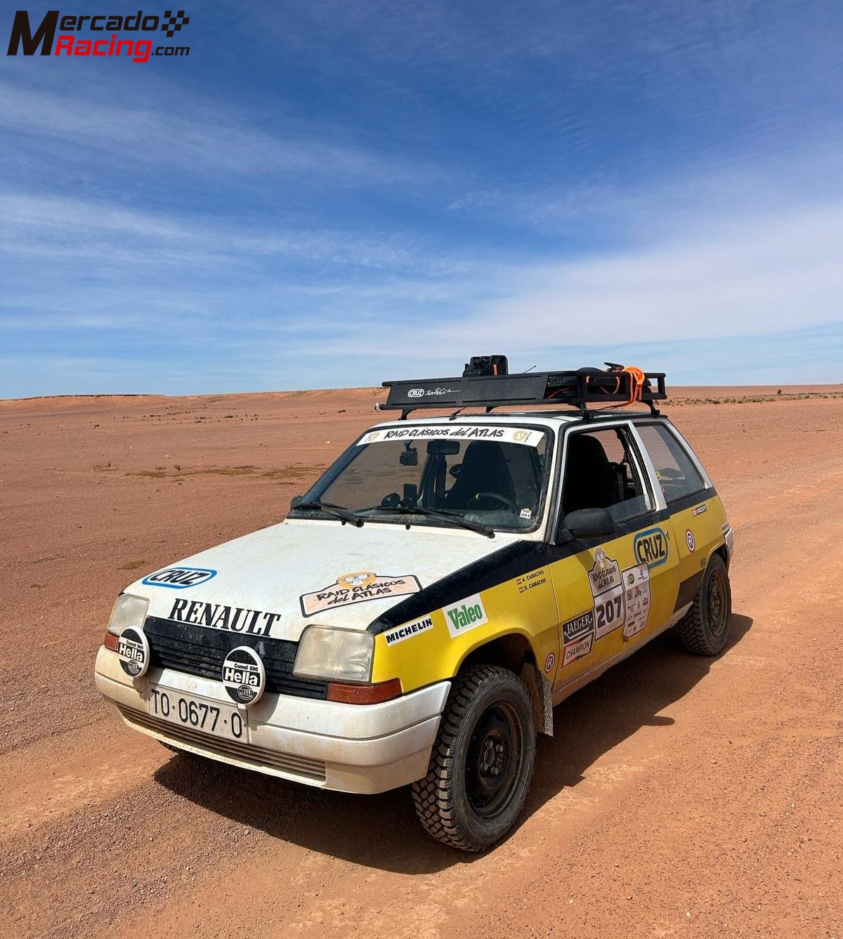 Renault supercinco raid 