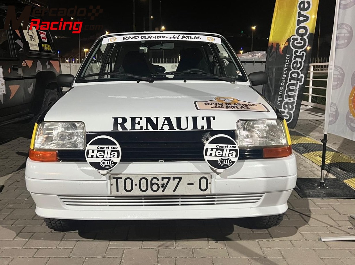 Renault supercinco raid 