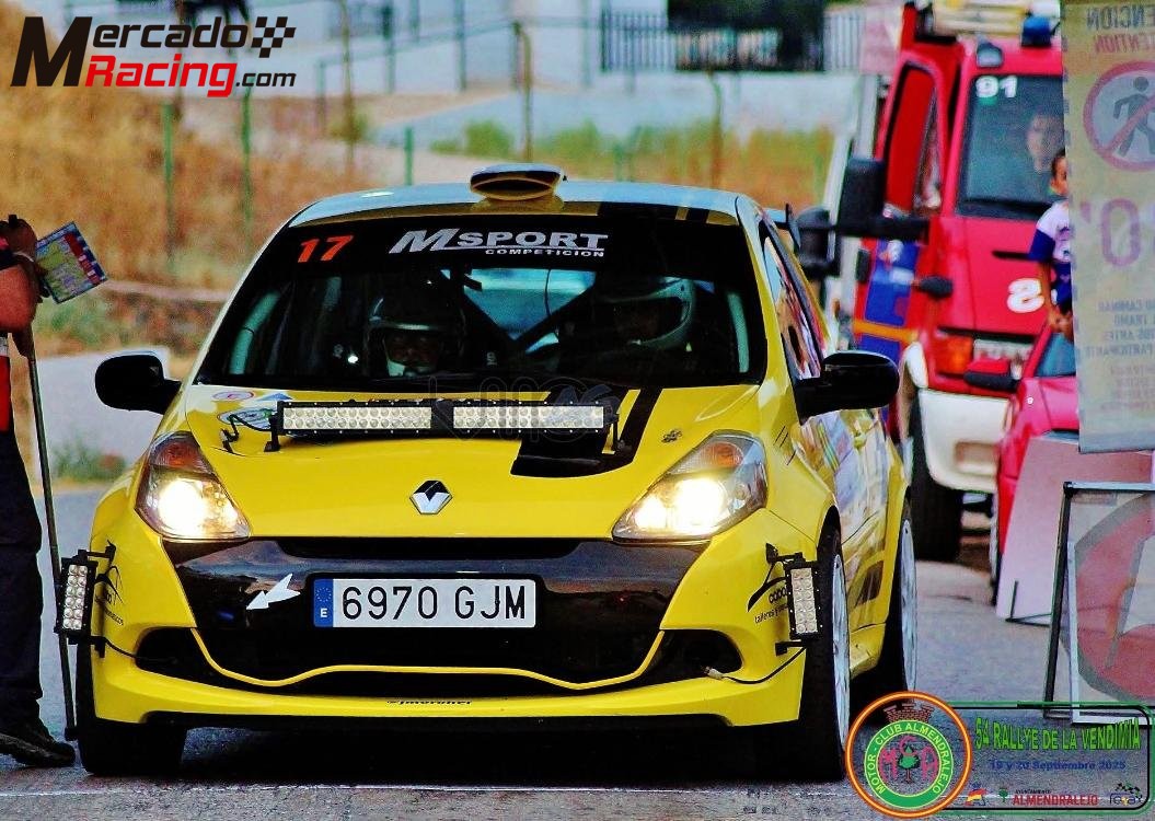 Renault clio 3 rally secuencial y potente. 
