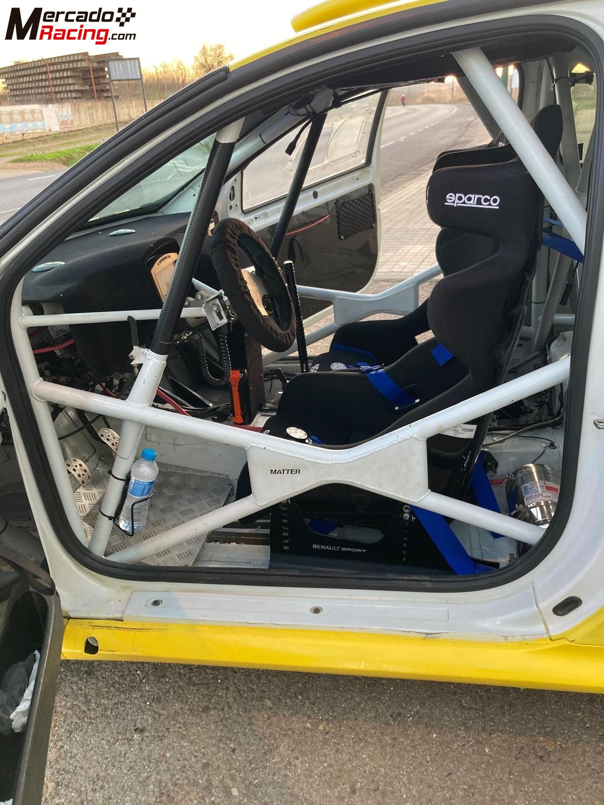 Renault clio 3 rally secuencial y potente. 