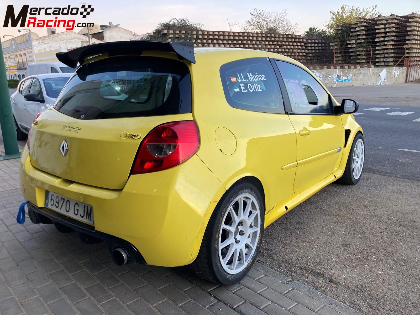 Renault clio 3 rally secuencial y potente. 