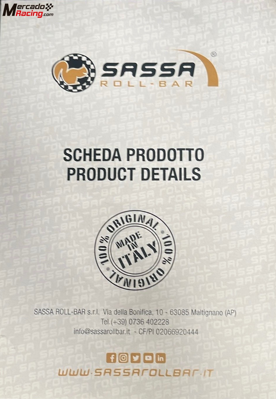 Barras multipunto clio i sassa oreca