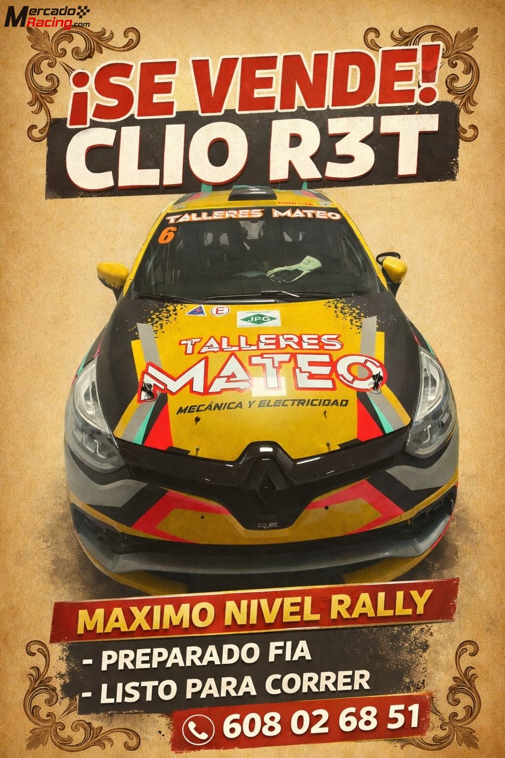 Se vende renault clio r3t – listo para competir