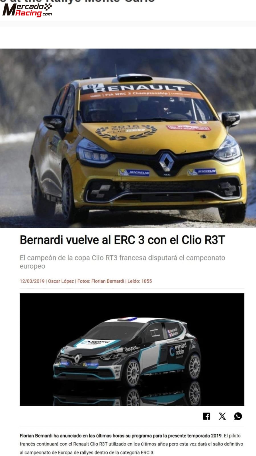 Se vende renault clio r3t – listo para competir
