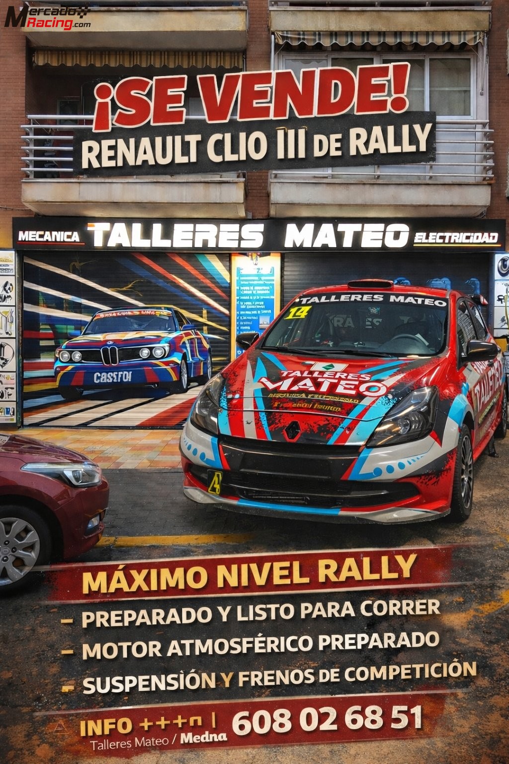 Se vende renault clio 3 – listo para competir