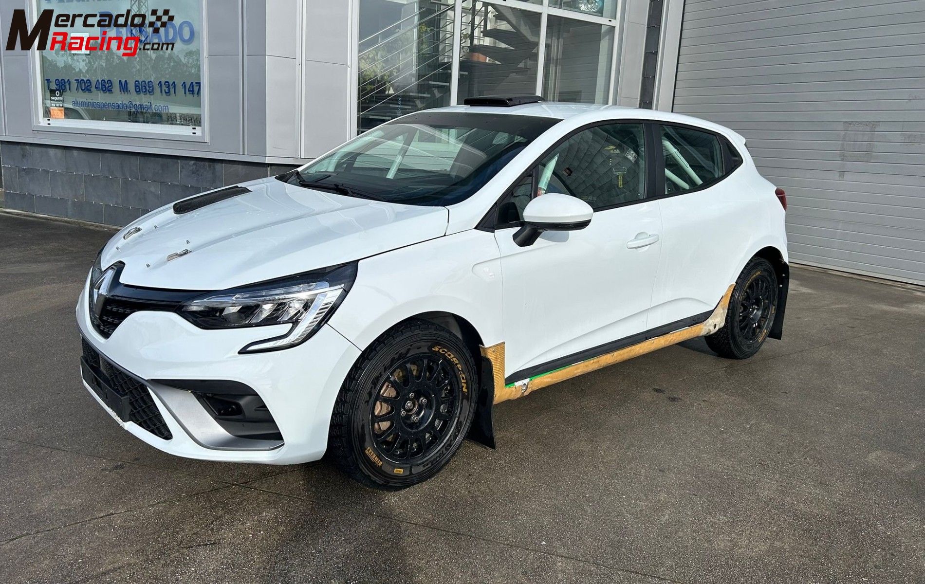 Renault clio rally4 tierra y asfalto