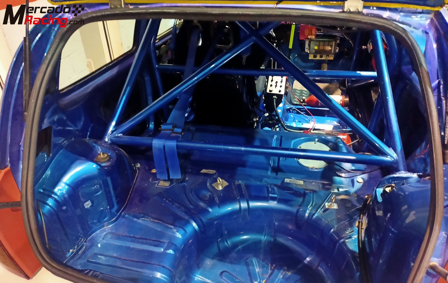 Clio2 copa con documentación de rally 