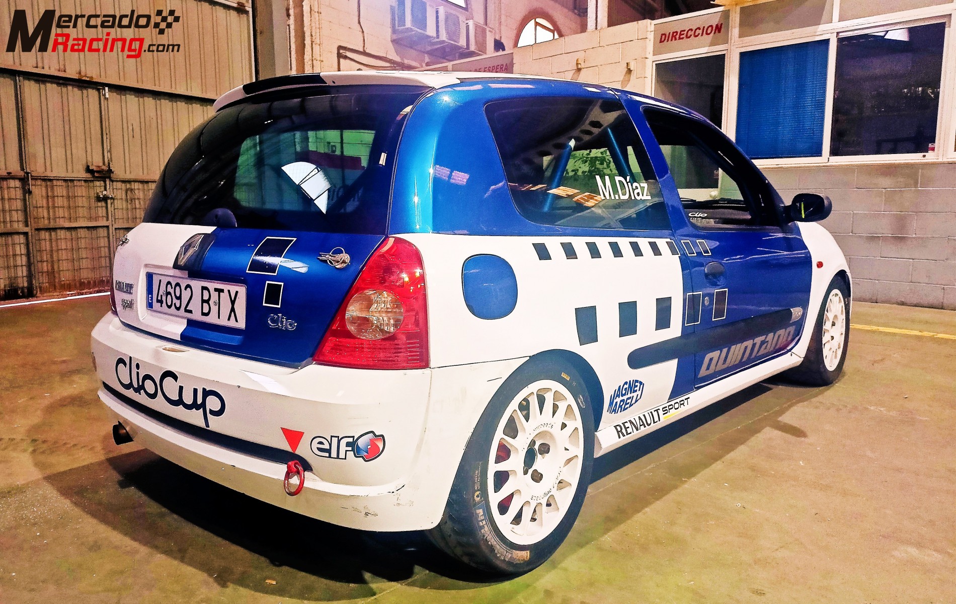 Clio2 cup de rally  f2000 