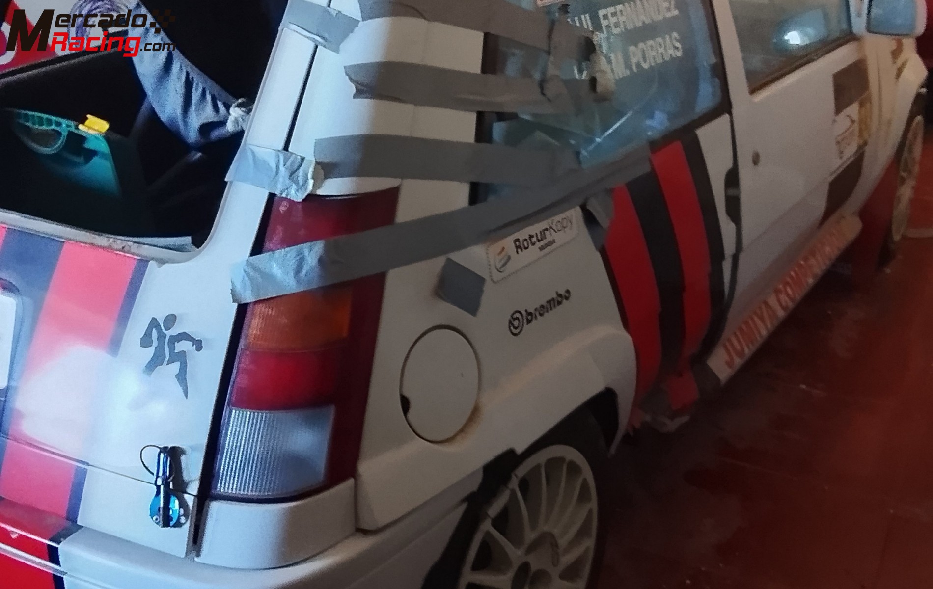 Se vende renault 5 gt turbo con golpe mecánica tope gra material bueno más inf por wasatp 