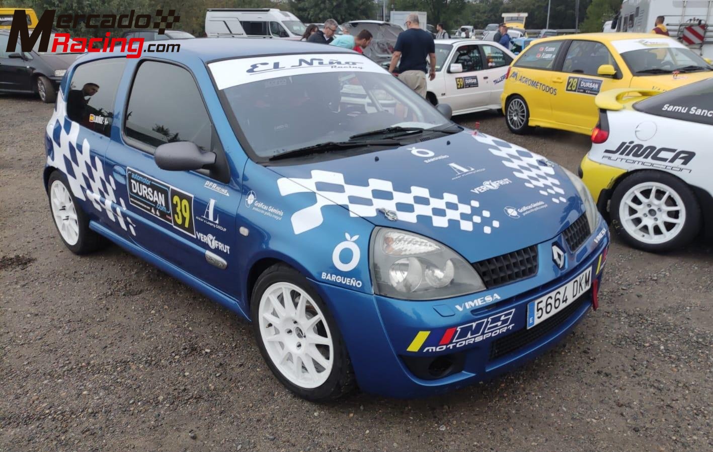 Renault clio sport rallys,circuito.