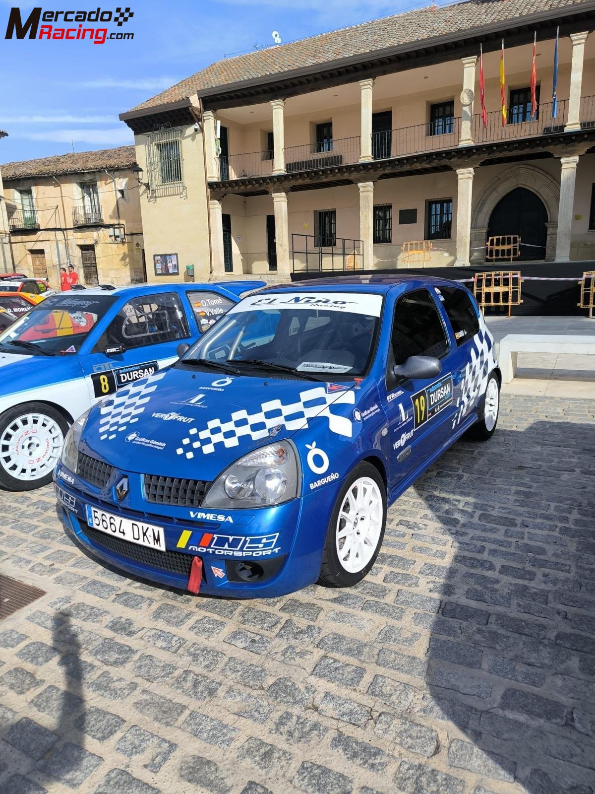 Renault clio sport rallys,circuito.