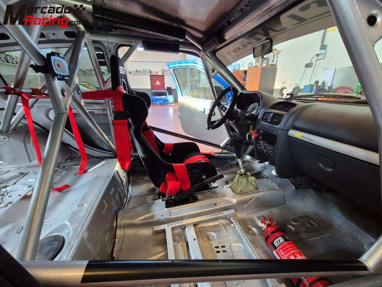 Renault clio sport rallys,circuito.
