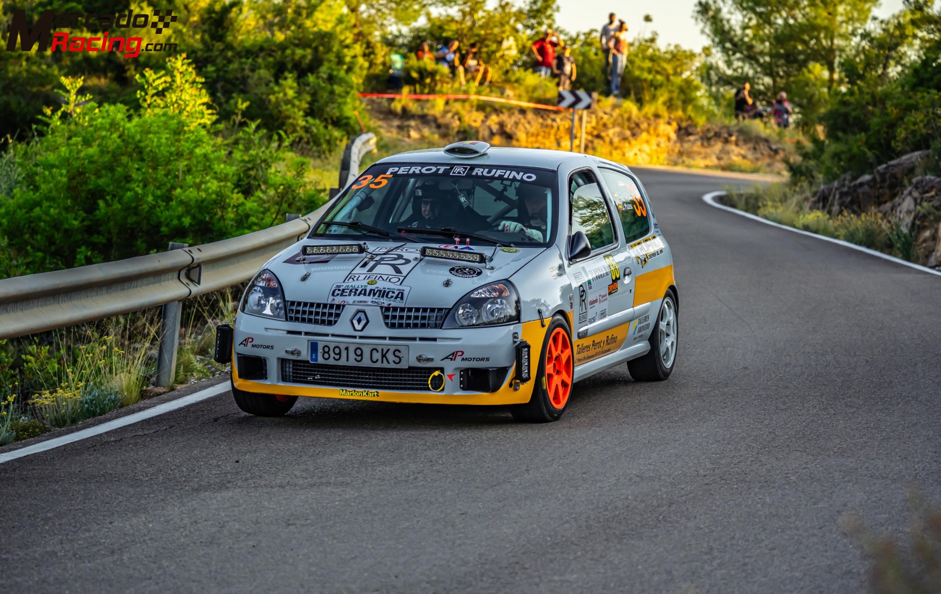 Renault clio 2 de rallys 
