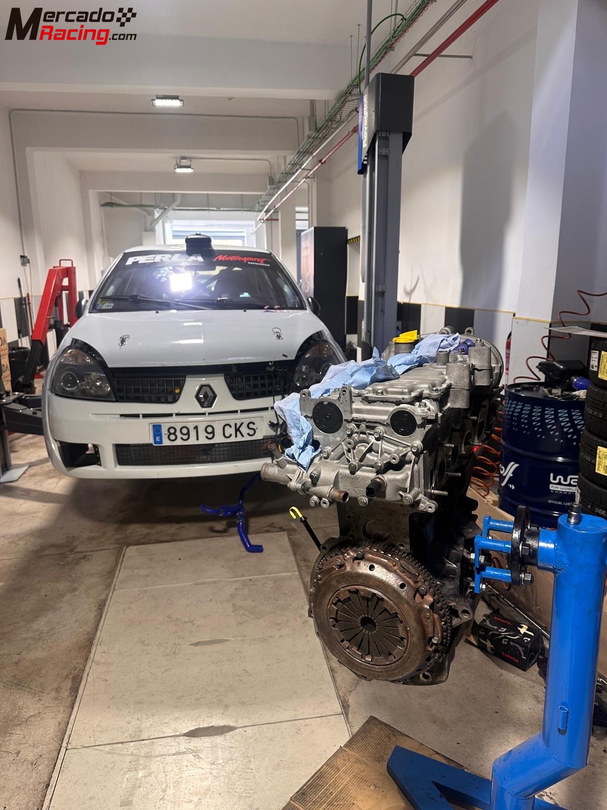 Renault clio 2 de rallys 