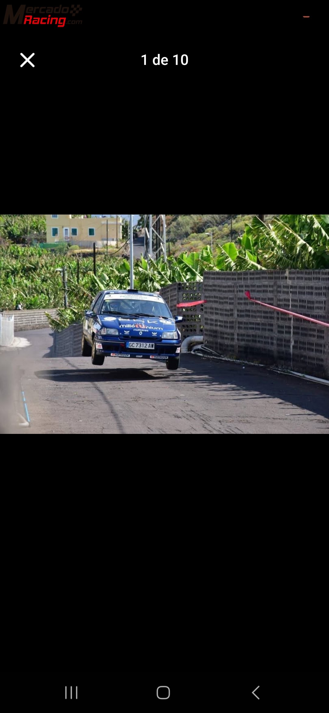 Se vende clio 1.8 16v  rally
