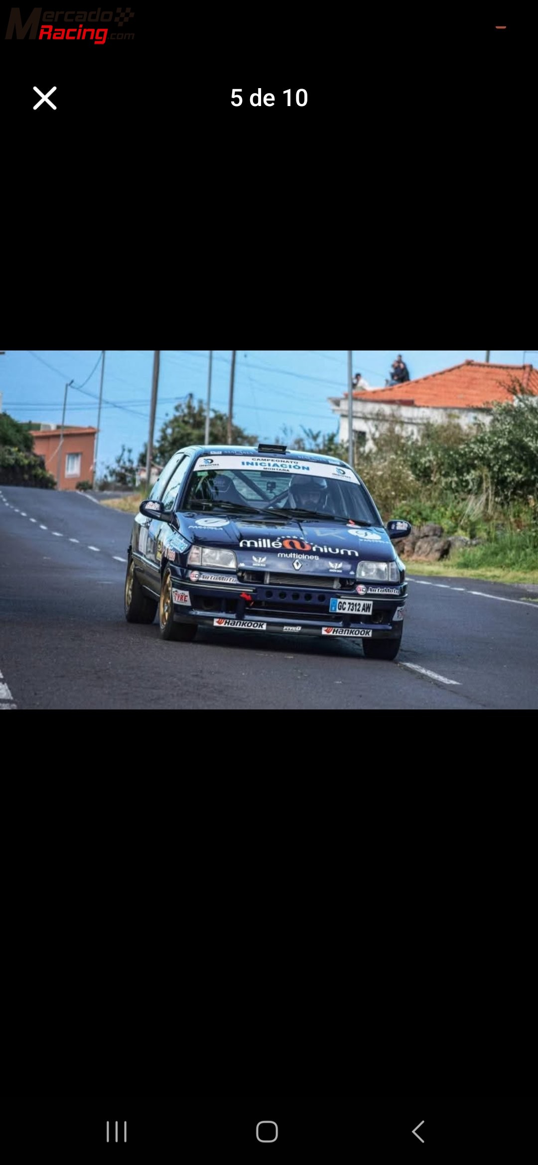 Se vende clio 1.8 16v  rally