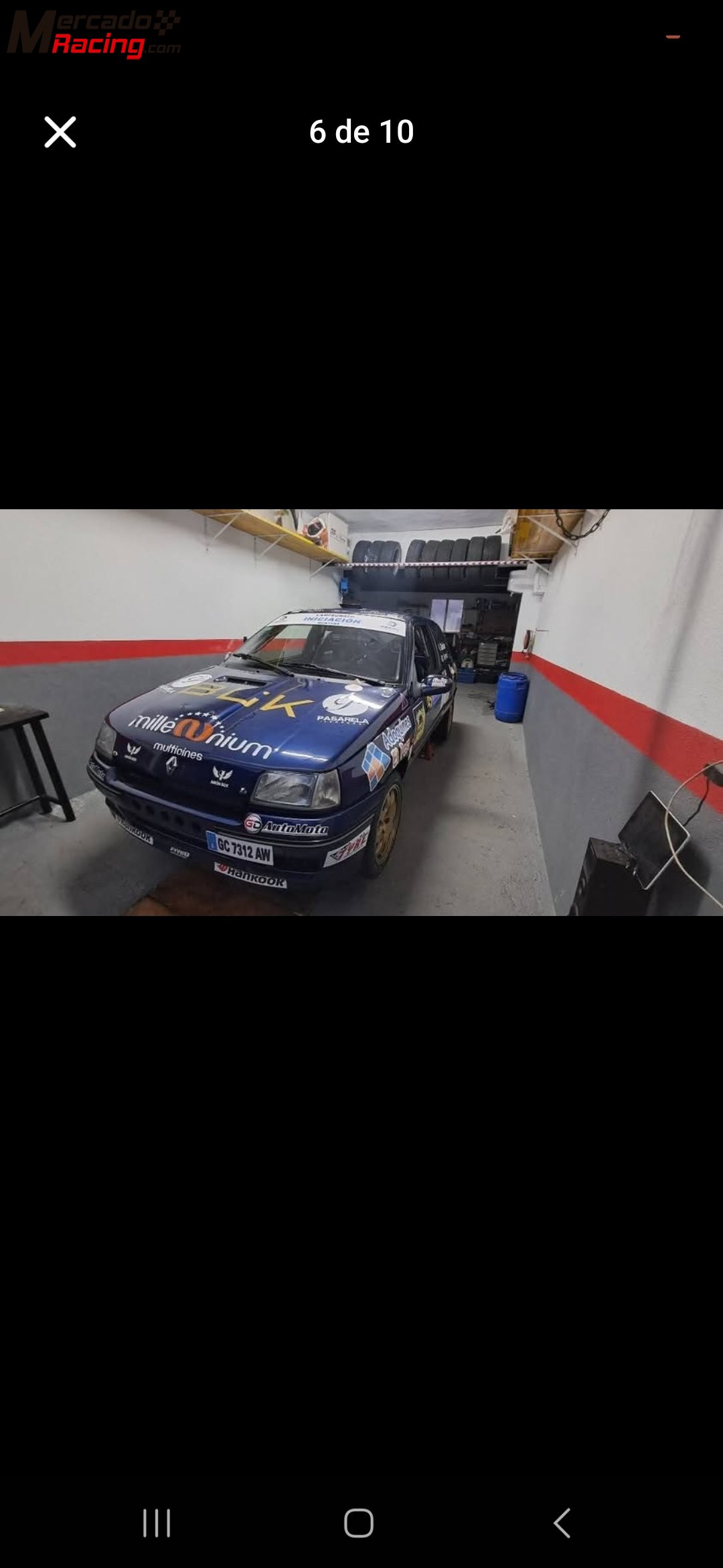 Se vende clio 1.8 16v  rally