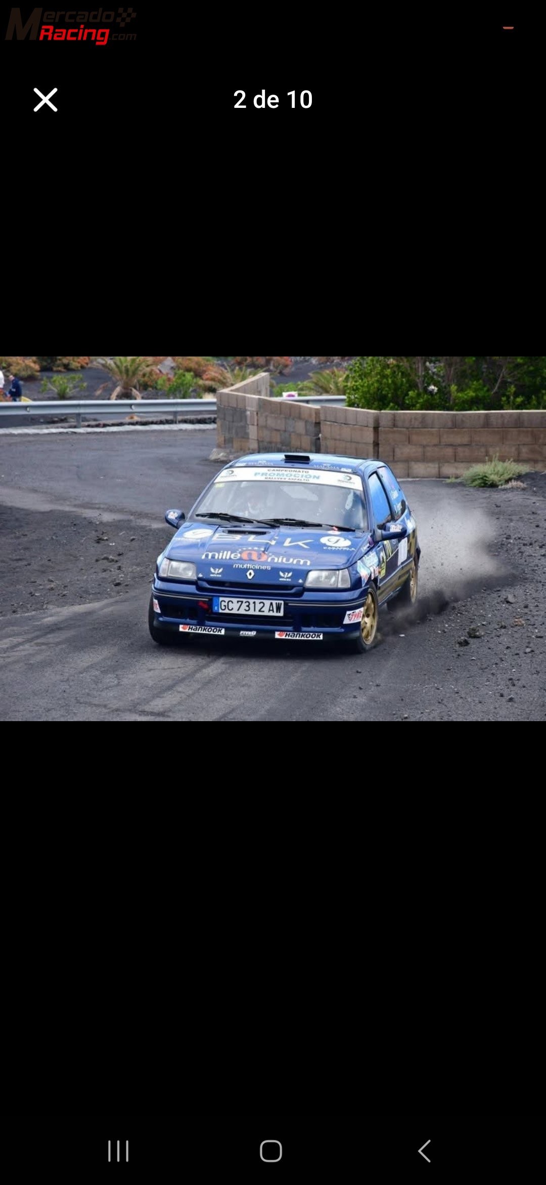Se vende clio 1.8 16v  rally