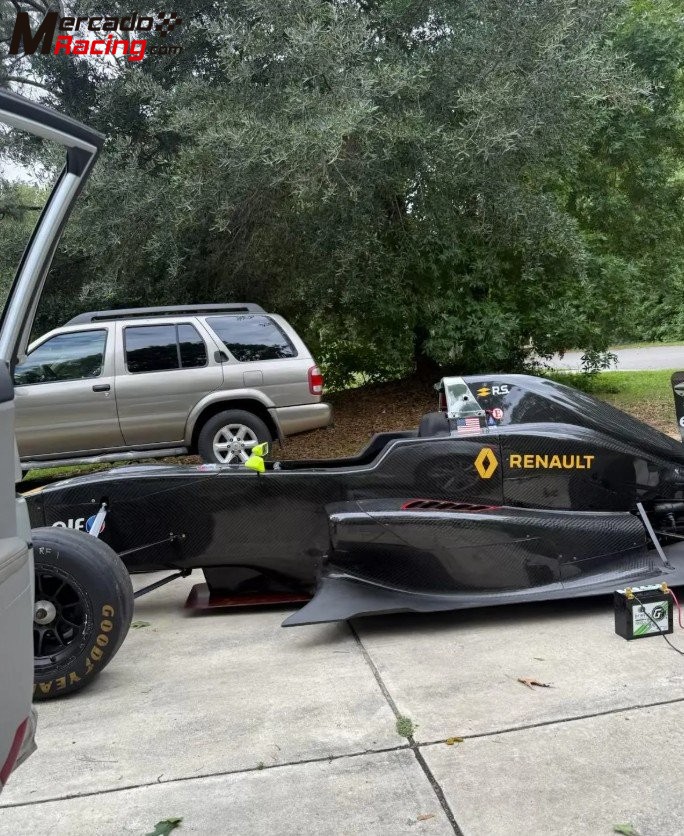 Formula renault racing car