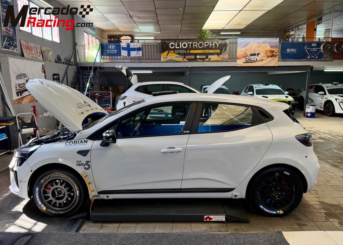 Renault clio rally5 *nuevo* de 2025 de asfalto o tierra, posibilidad de venta con los dos kits + el 