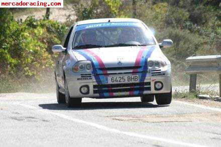 Vendo clio rs gr. n impecable. precio interesante