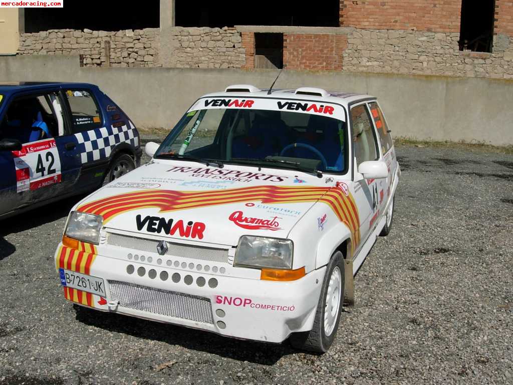 Renault r-5 gt turbo fase ii tope gr.a