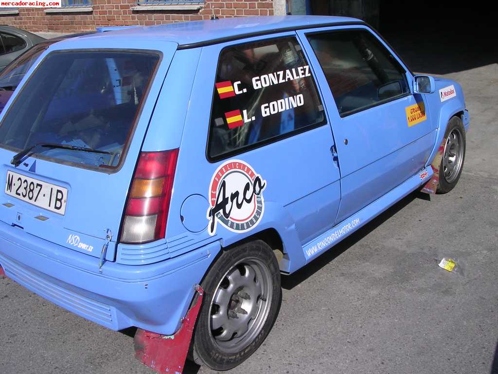 Vendo renault 5 gt turbo listo para correr