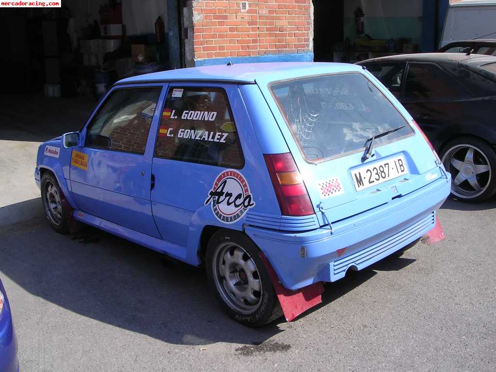 Vendo renault 5 gt turbo listo para correr