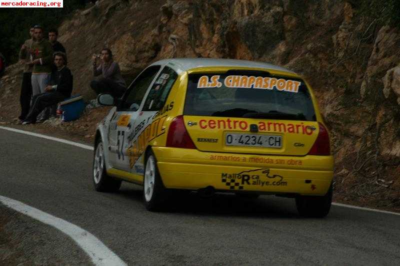 Clio sport tope gr. n , ex-hevia o-4234-ch campeon de españa