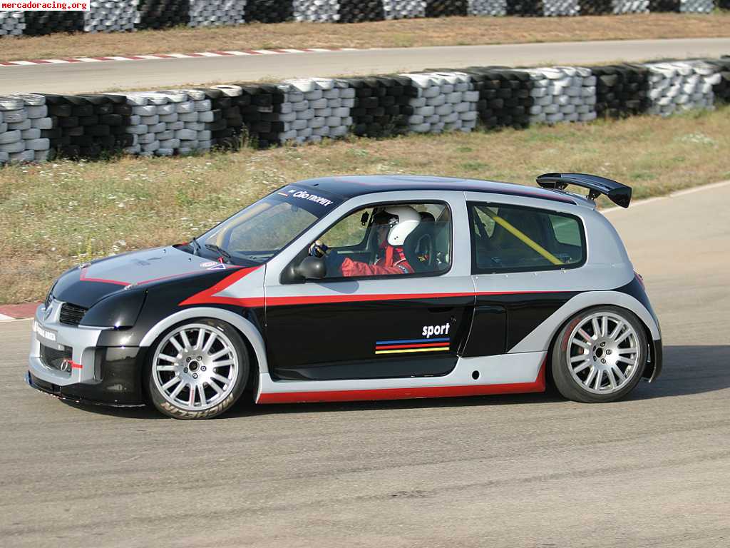 ¡¡renault clio v6 rs trophy cup fase ii 330cv!!