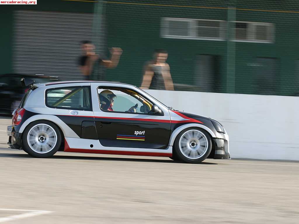 ¡¡renault clio v6 rs trophy cup fase ii 330cv!!